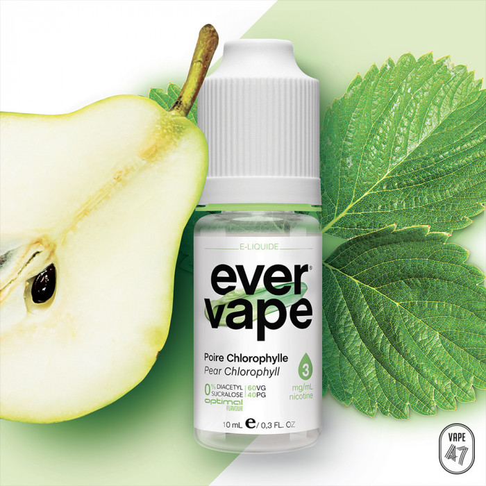 EVER VAPE Poire Chlorophylle 10mL