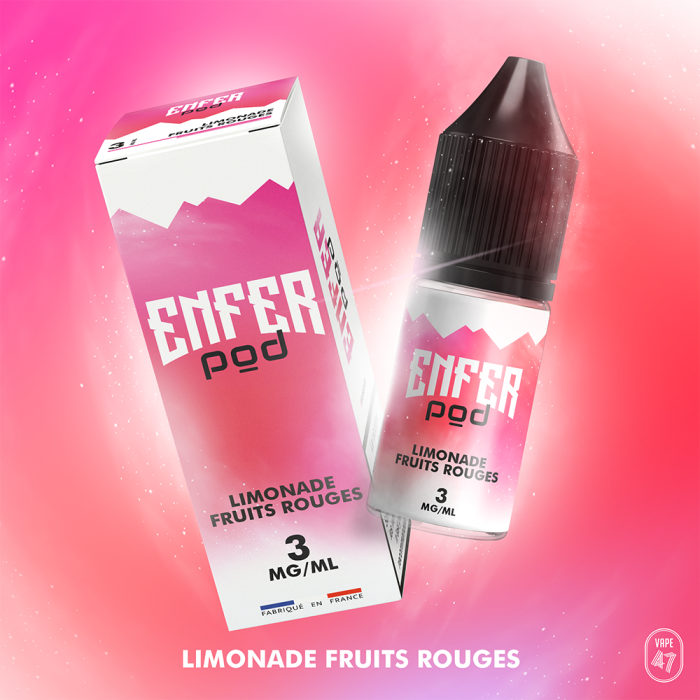 ENFER Pod Limonade Fruits Rouges 10mL