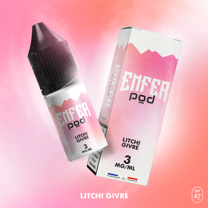 ENFER Pod Litchi Givré 10mL