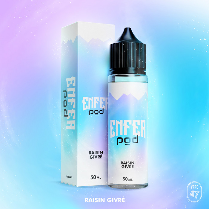 ENFER Pod Raisin Givré (0mg/mL – 50mL)