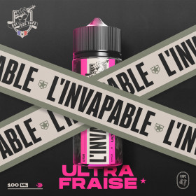L'INVAPABLE Ultra Fraise (0mg/mL - 100mL)