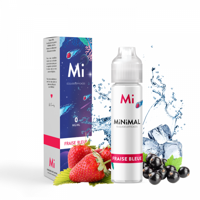MiNiMAL - Fraise Bleue Grand Format (0mg - 50mL)