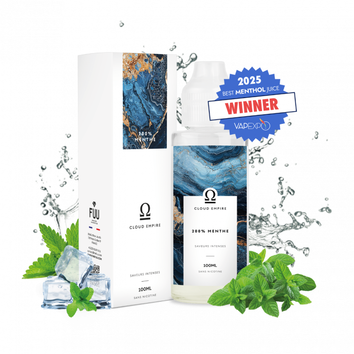 Cloud Empire - 200% Menthe (0mg - 100mL)