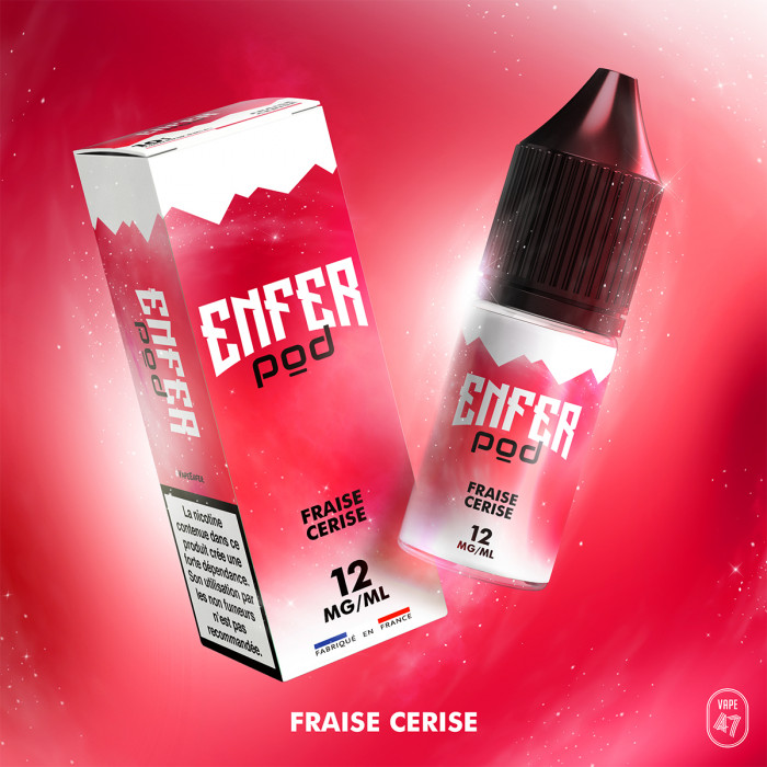 ENFER Pod Fraise Cerise 10mL