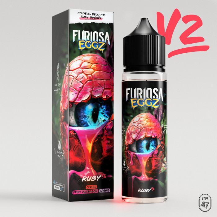 Furiosa EGGZ  V2 Ruby (0mg/mL - 50mL)